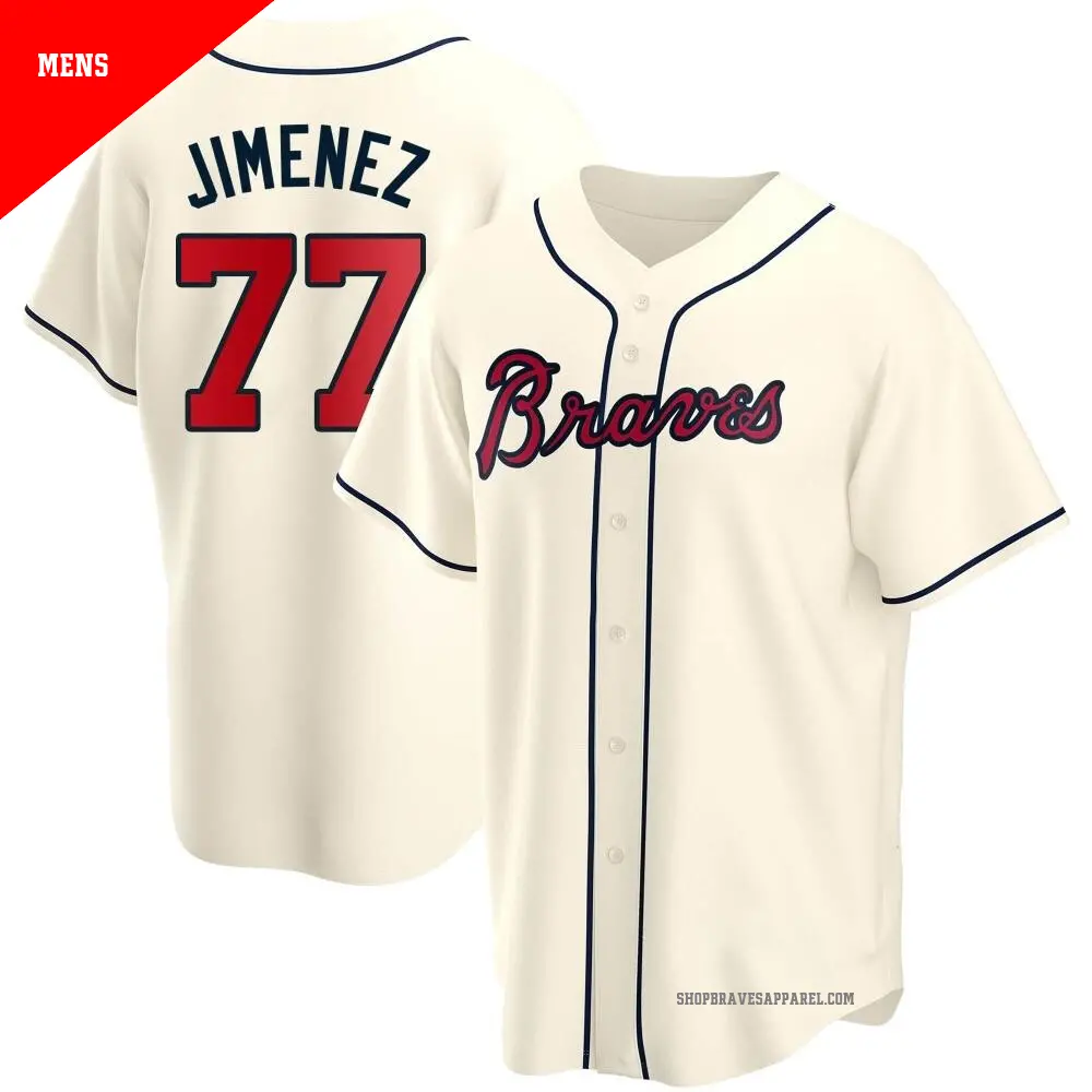 Atlanta braves cream jersey shop